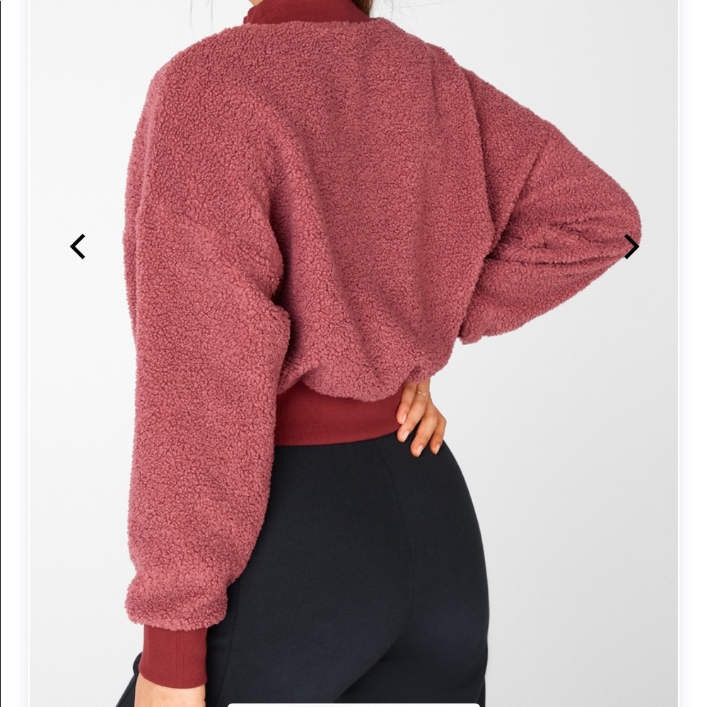 Fabletics Malia Polar Fleece Pullover NWT - Picture 5 of 10